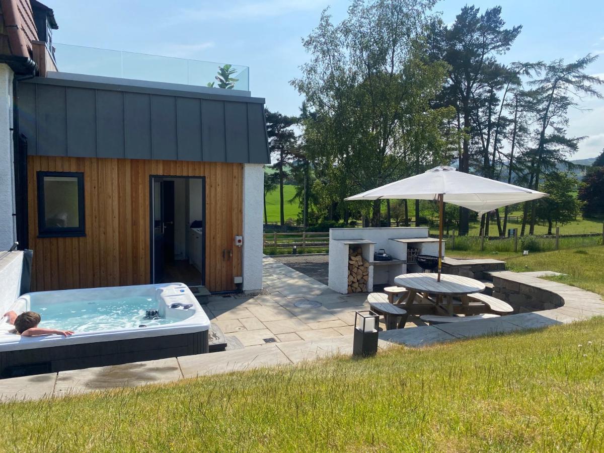 Luxury Lodge With Hot Tub At Lindores Newburgh  ภายนอก รูปภาพ